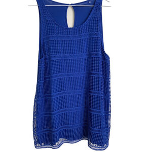 APT 9 Tank Top Blue Size Large